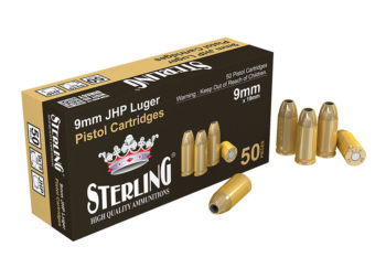 Sterling 9mm x 19 Luger JHP