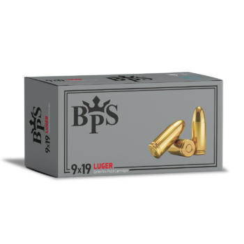 BPS 9x19 mm Luger Pistol Cartridges