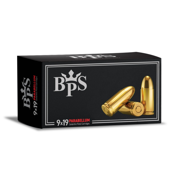 BPS 9x19 mm Parabellum Pistol Cartridges